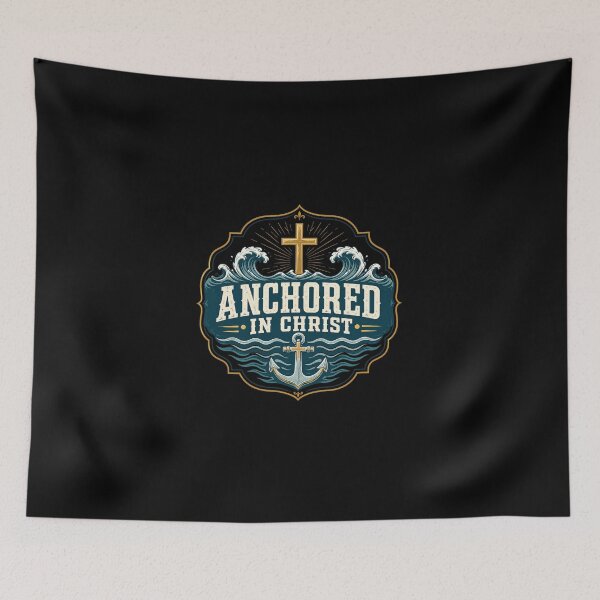 Item preview, Christian Anchored in Christ Faith Anchor Cross designed and sold by KodiakMillyy.