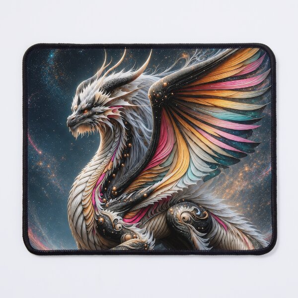 Item preview, Celestial Dragon – Cosmic Fantasy Space Dragon Among the Stars designed and sold by DrakariArt.