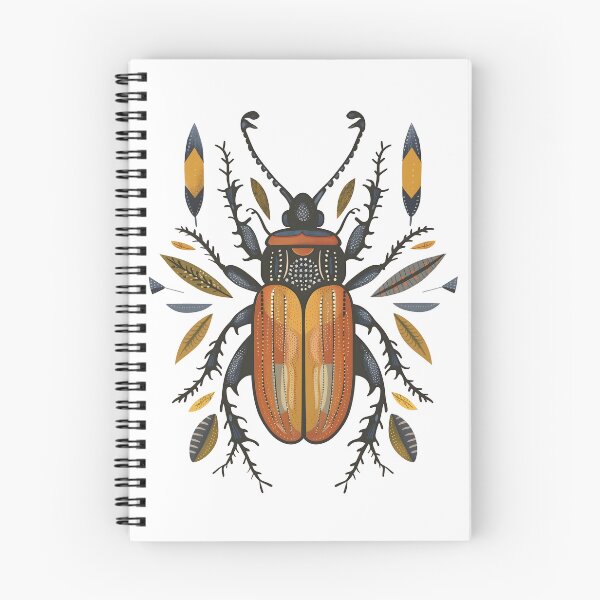 Item preview, Floral Beetle Bug designed and sold by xiao xuans.