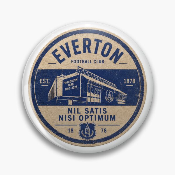 Item preview, Everton FC Retro Beer Mat Style Fan Art Graphic designed and sold by FanFueledStickers.