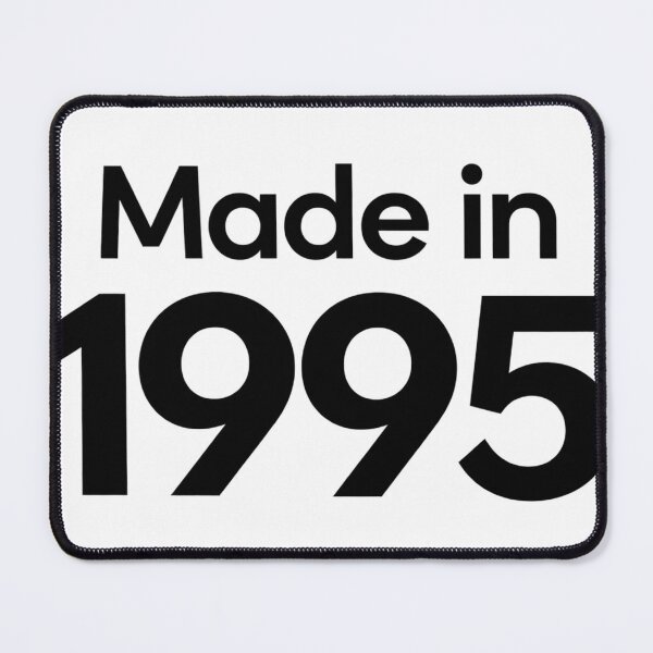 Item preview, Made in 1995 Birthday Gift | 1995 Born Vintage Retro Birth Year Design designed and sold by MimiSabu.