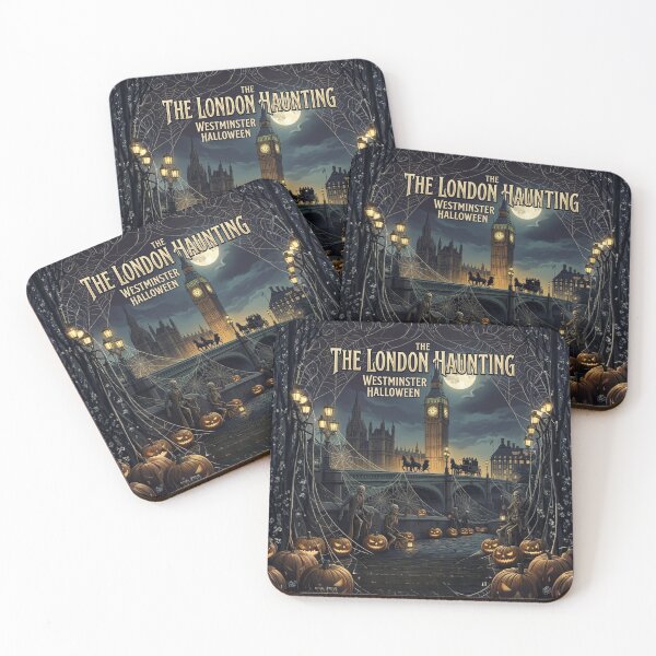 Item preview, London at Halloween, pumpkins, skeletons, pumpkins designed and sold by Coolparrotgirl.