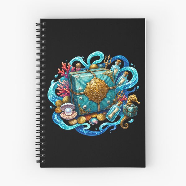 Item preview, Underwater Treasure Parcel | Ocean Mystery & Mermaid Treasure Fantasy designed and sold by MrDev.