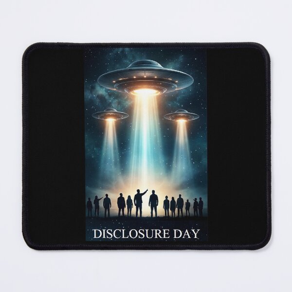 Item preview, Disclosure Day Poster Fan Art UFO Cinematic Print designed and sold by KAYAPO.