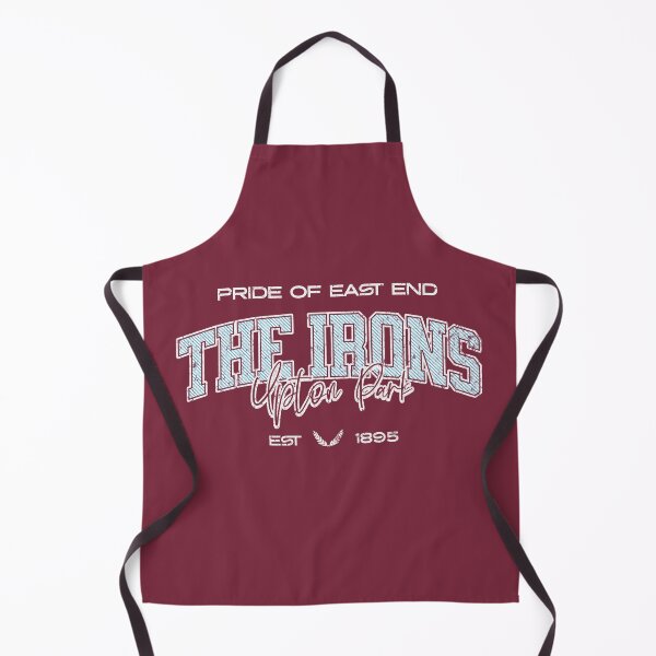Item preview, The Irons Upton Park Vintage Retro Soccer Football Streetwear designed and sold by Red-since-1892.