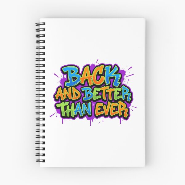 Item preview, Back to school Back And Better Than Ever | Colorful Graffiti Back To School designed and sold by Uglyandcute.