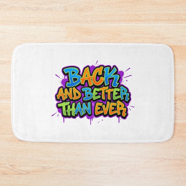 Item preview, Back to school Back And Better Than Ever | Colorful Graffiti Back To School designed and sold by Uglyandcute.