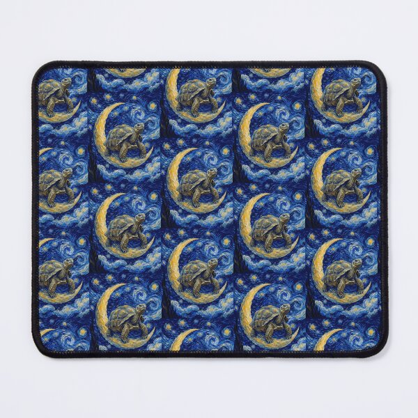 Item preview, Funny Tortoise Starry Night Painting Cute Moon Stars Boys Girls Kids designed and sold by FurryHavenPH.