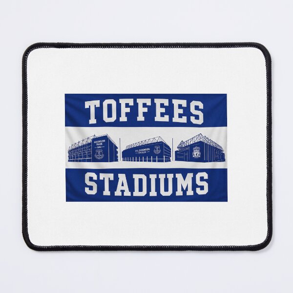 Item preview, Everton FC Stadium Flag Fan Sticker designed and sold by FanFueledStickers.