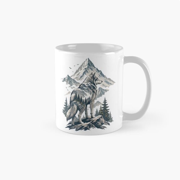 Item preview, Mountain Spirit Wolf designed and sold by Wild Creative Art.