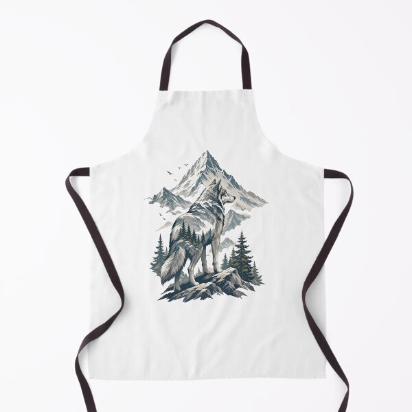 Item preview, Mountain Spirit Wolf designed and sold by Wild Creative Art.