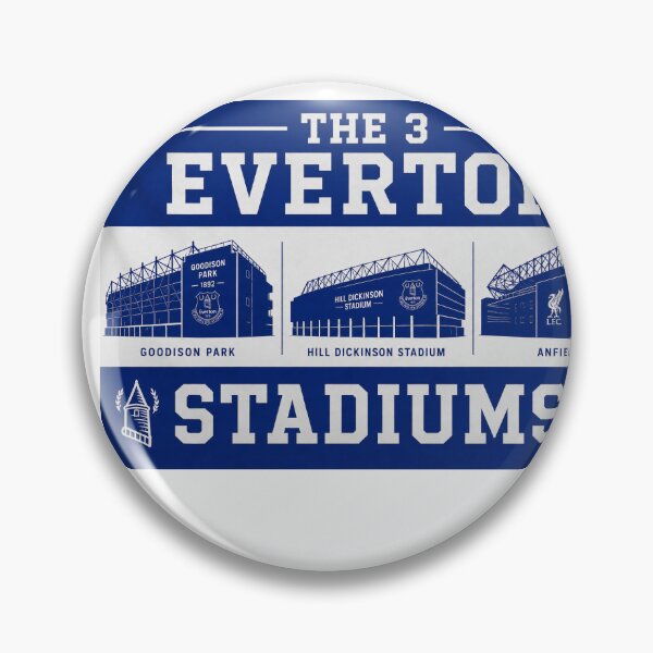 Item preview, Everton FC Stadium Flag Fan Sticker designed and sold by FanFueledStickers.