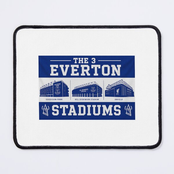 Item preview, Everton FC Stadium Flag Fan Sticker designed and sold by FanFueledStickers.