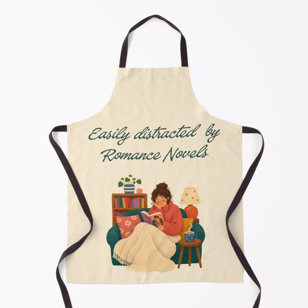 Item preview, Easily distracted by romance novels designed and sold by Designnari.