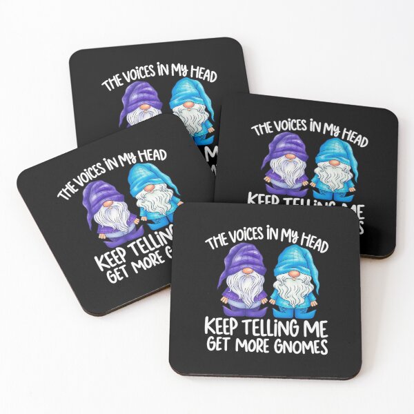 Item preview, The Voices in My Head Say Get More Gnomes designed and sold by roartusa.