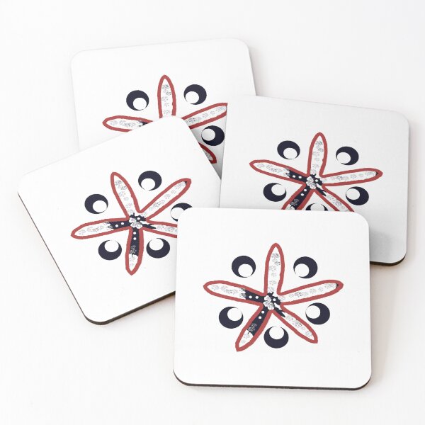 Item preview, Petrea Volubilis red delirium mandala 2 designed and sold by delcueto.