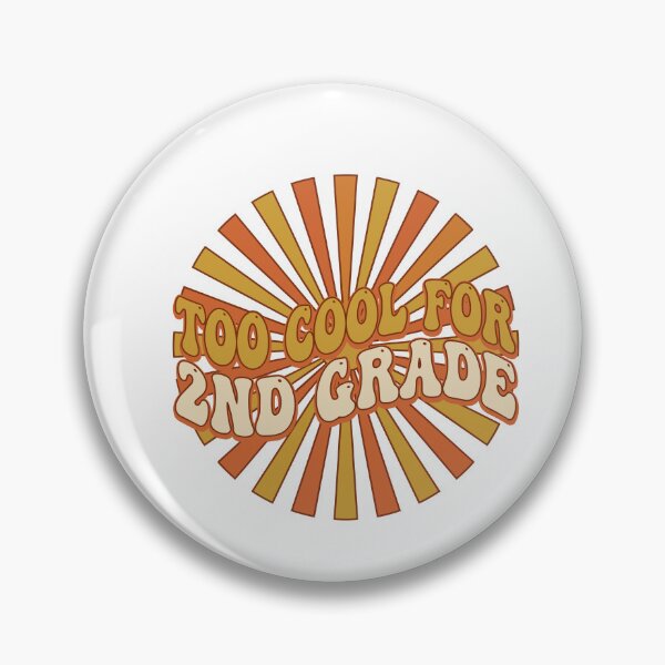 Item preview, Back to school Too Cool For 2nd Grade | Retro Groovy Back To School Second Grade designed and sold by Uglyandcute.