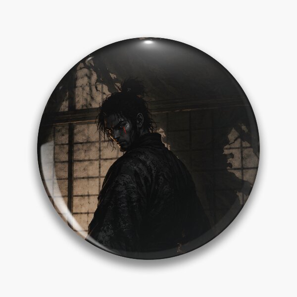 Item preview, Kage Musha Samurai Shadow Demon Art designed and sold by MouradStudio.