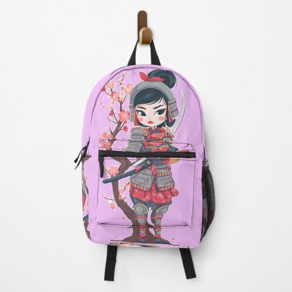Item preview, chibi samurai girl cute designed and sold by cutemakerotart.