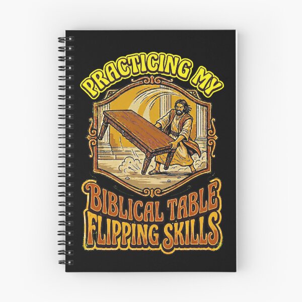 Item preview, Practicing My Biblical Table Flipping Skills designed and sold by Art-Max.