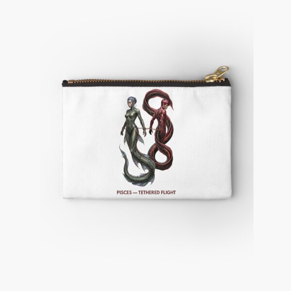 Item preview, Cyber Pisces Zodiac Aphrodite Eros Myth Design designed and sold by CalmFrameArt.