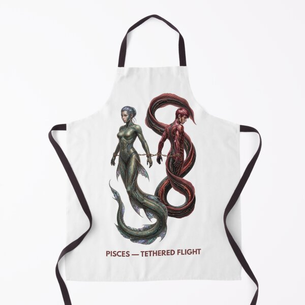 Item preview, Cyber Pisces Zodiac Aphrodite Eros Myth Design designed and sold by CalmFrameArt.