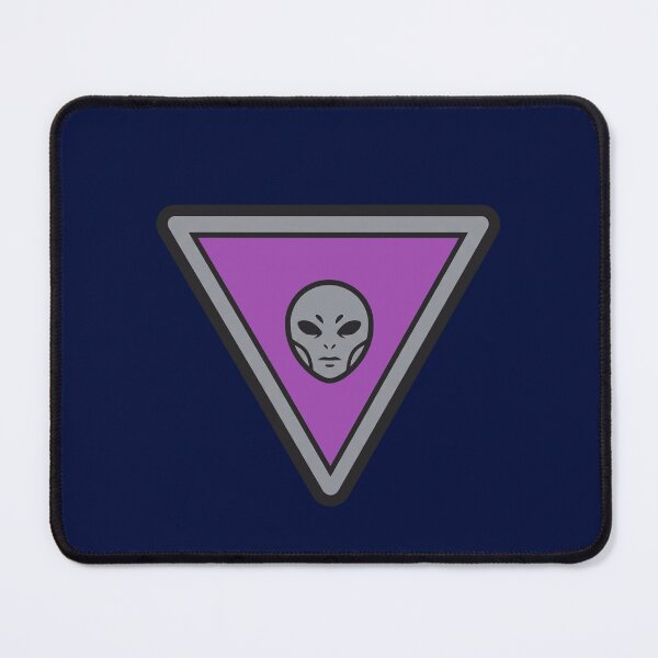 Item preview, Alien Warning Symbol designed and sold by maximilian15.