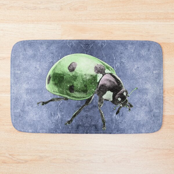 Item preview, Green Seven Spot Ladybug Beetle Macro Insect Specimen designed and sold by Ghoul Enterprises.