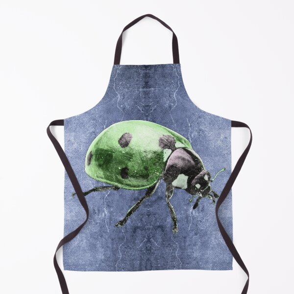 Item preview, Green Seven Spot Ladybug Beetle Macro Insect Specimen designed and sold by Ghoul Enterprises.