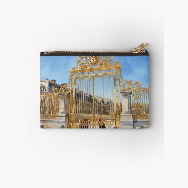 Item preview, Royal Gate of Versailles — Gilded Iron & Sun King Watercolor designed and sold by M.ALK.Watercolor.
