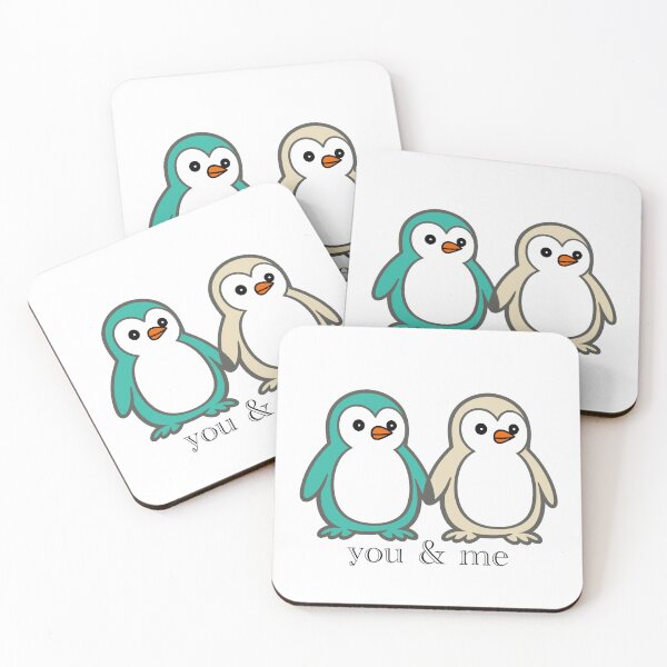 Item preview, You & me – two Penguins, one connection Set 5 designed and sold by Pippo-Penguin.