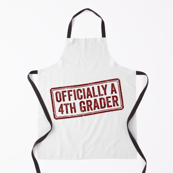 Item preview, Back to school Officially A 4th Grader | Back To School Fourth Grade Stamp designed and sold by Uglyandcute.