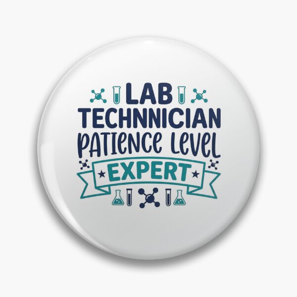 Item preview, Lab Technician Patience Level Expert Funny Medical Science Professional designed and sold by raedattia.