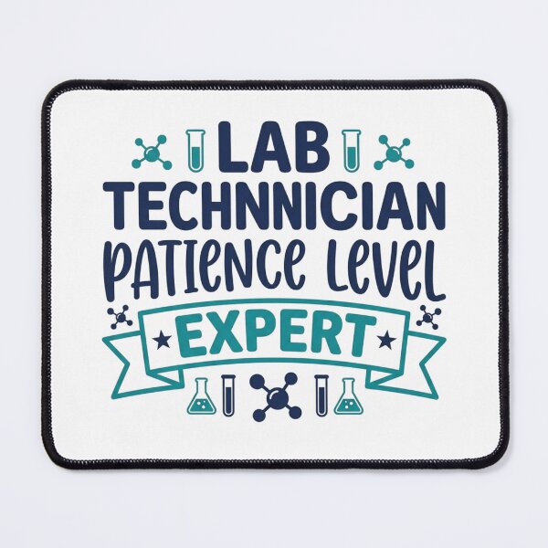 Item preview, Lab Technician Patience Level Expert Funny Medical Science Professional designed and sold by raedattia.