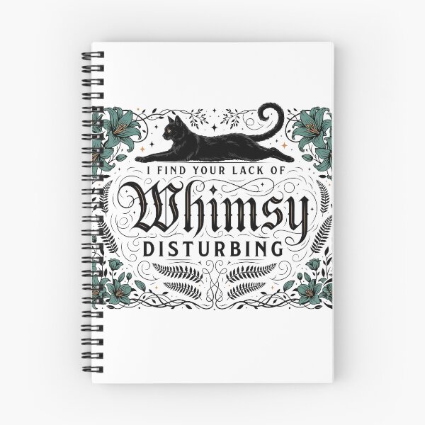 Item preview, I Find Your Lack of Whimsy Disturbing designed and sold by J-Style-Design.