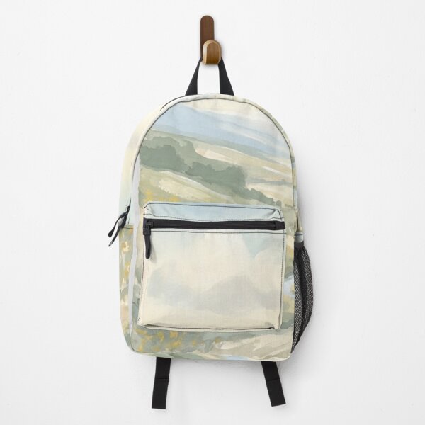Item preview, Morning Valley – Soft Painterly Landscape Watercolor designed and sold by Zaramodo.