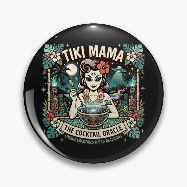 Item preview, Tiki Mama: The Cocktail Oracle  designed and sold by Finding Source Designs.