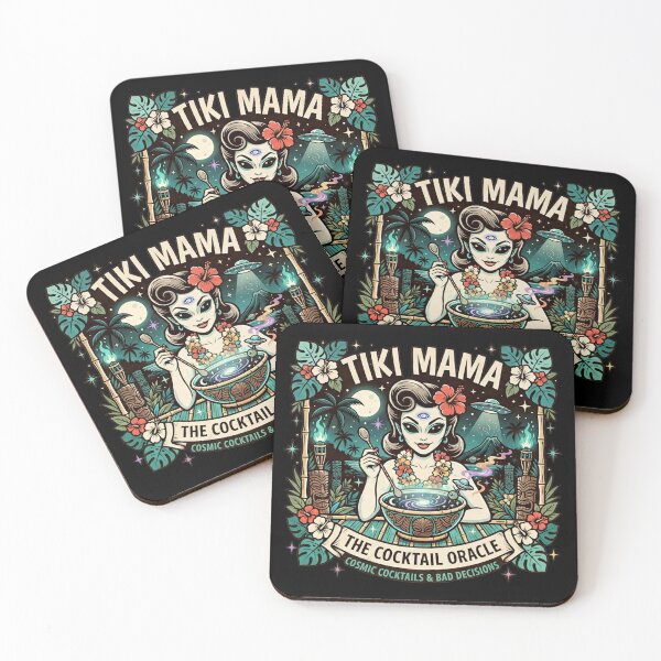 Item preview, Tiki Mama: The Cocktail Oracle  designed and sold by Finding Source Designs.