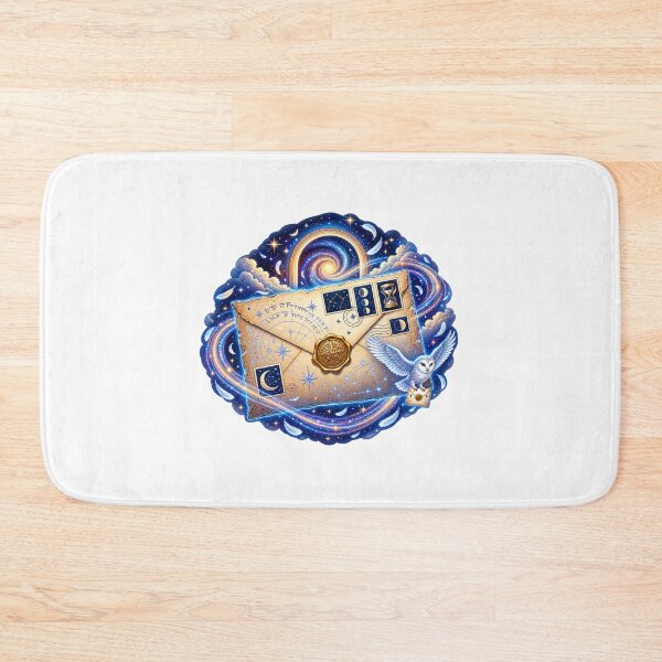 Artikelvorschau, Cosmic Messenger Owl | Enchanted Starry Letter & Celestial Fantasy entworfen und verkauft von MrDev.