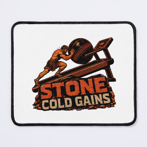 Item preview, Sisyphus Treadmill Workout Humor Greek Gym Parody designed and sold by chattsuede.