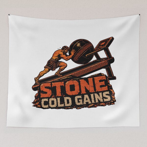 Item preview, Sisyphus Treadmill Workout Humor Greek Gym Parody designed and sold by chattsuede.