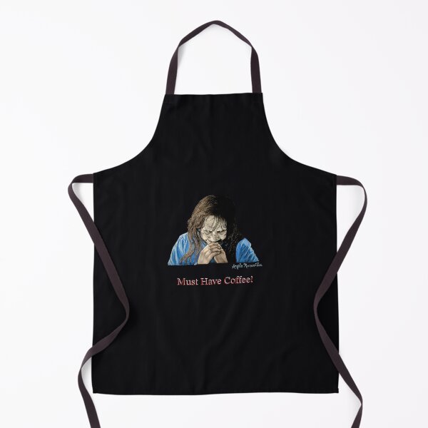 Item preview, horror t-shirt 1970s scary & funny coffee lovers designed and sold by Angelo4art.