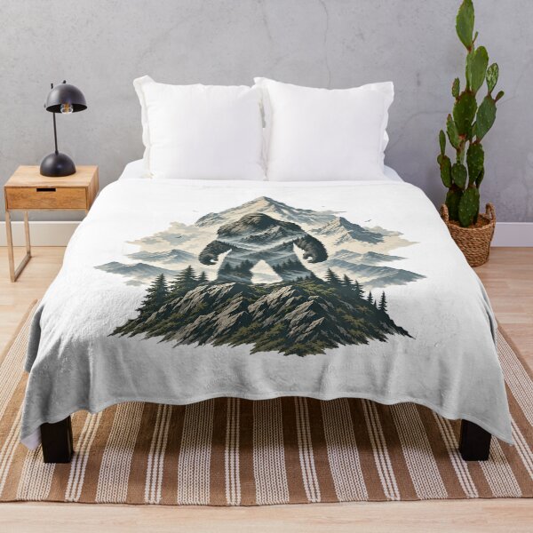 Item preview, Mountain Spirit Sasquatch designed and sold by Wild Creative Art.