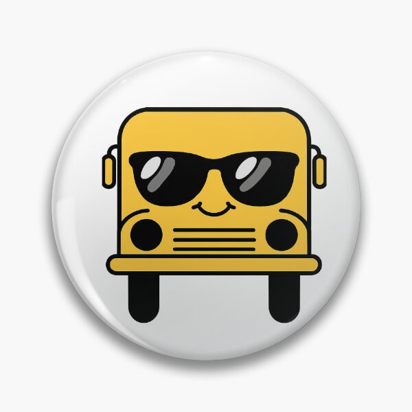 Item preview, Back to school Cool School Bus With Sunglasses | Cute Back To School Bus Driver designed and sold by Uglyandcute.