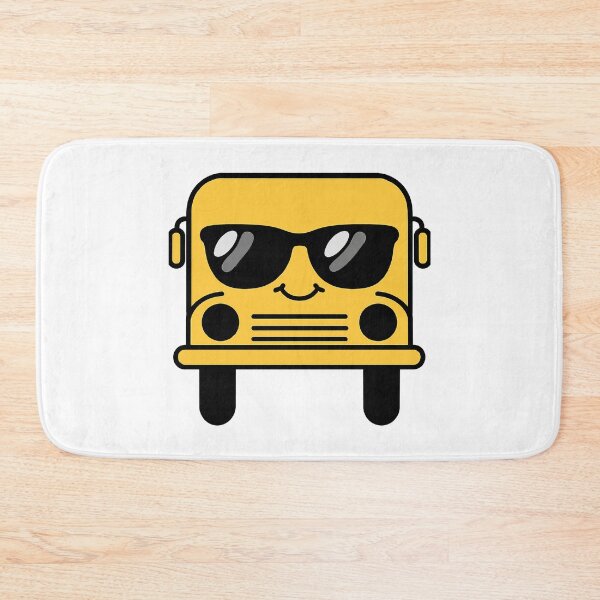 Item preview, Back to school Cool School Bus With Sunglasses | Cute Back To School Bus Driver designed and sold by Uglyandcute.