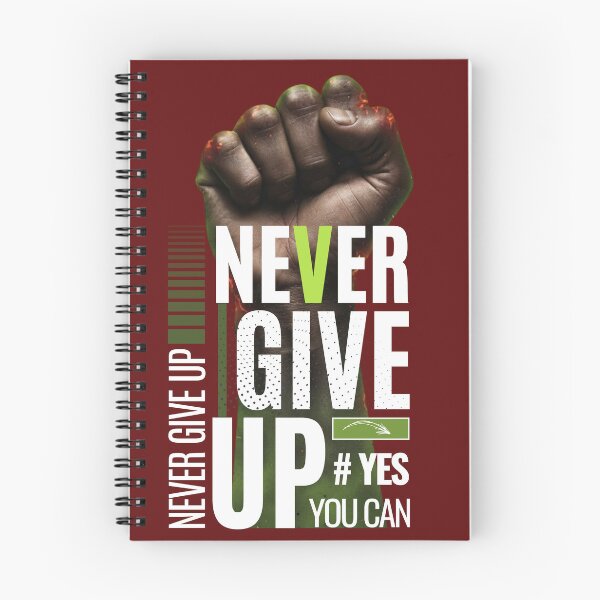 Item preview, Never Give Up designed and sold by Ibrahimsaeed27.