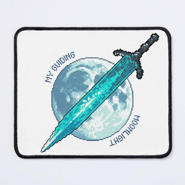 Item preview, Moonlight Sword from Dark Souls - Bloodborne Pixel Art {PIXELCORE} designed and sold by PIXELCORE-TEE.