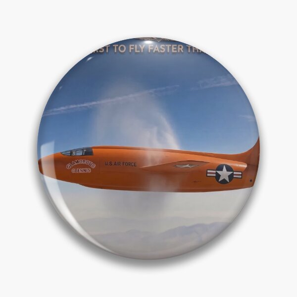 Item preview, Bell X-1 supersonic flight, sound barrier 1947 designed and sold by thirtyonestars.