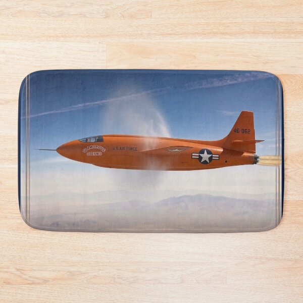 Item preview, Bell X-1 supersonic flight, sound barrier 1947 designed and sold by thirtyonestars.
