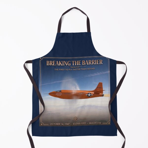 Item preview, Bell X-1 supersonic flight, sound barrier 1947 designed and sold by thirtyonestars.